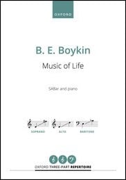 cover Music of Life SAB choral sheet music cover